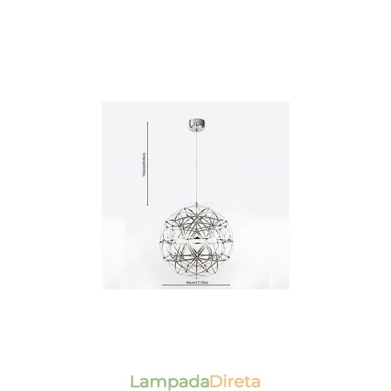 Luminária pendente moderna
