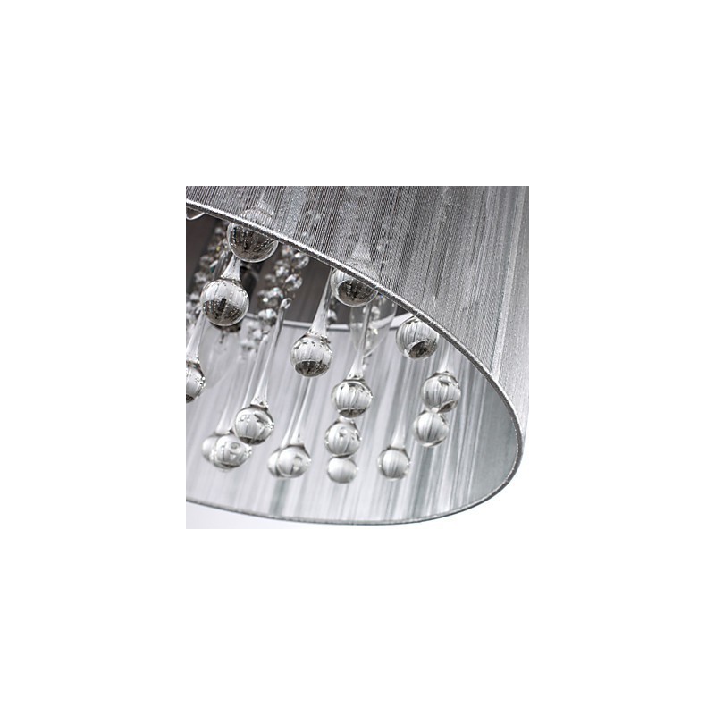 Pendente Tambor Moderno 4 Luzes