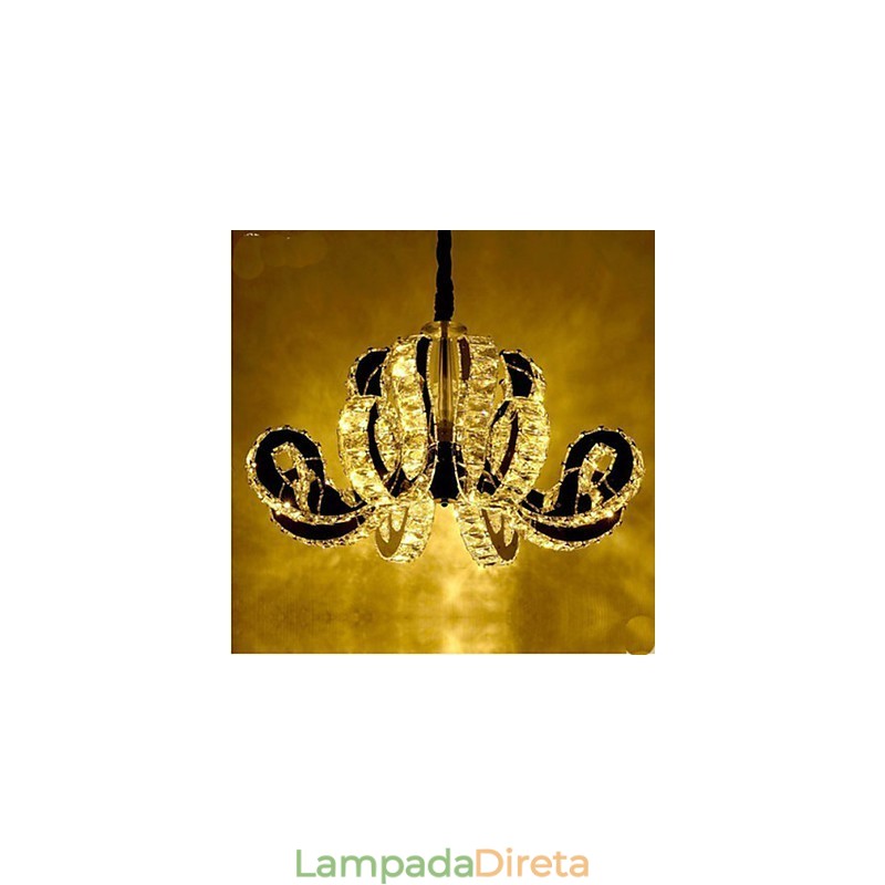 Luminária pendente de cristal The Tophams Lamp