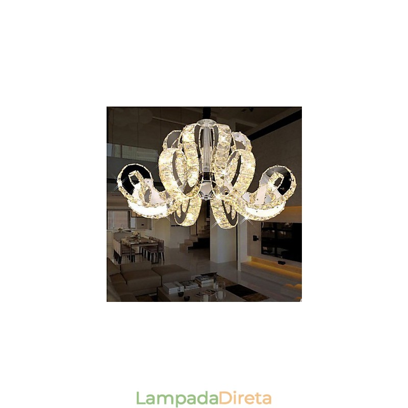 Luminária pendente de cristal The Tophams Lamp