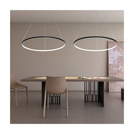 Luminária pendente design moderno anel Luminária pendente design moderno anel