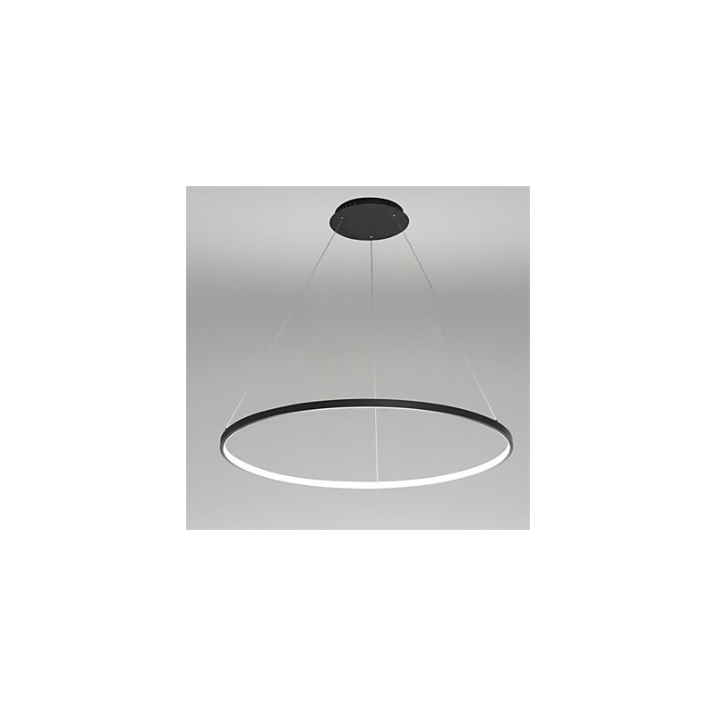 Luminária pendente design moderno anel