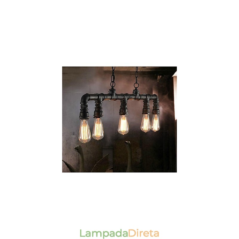 Tradicional Clássico Vintage Lanterna Country Retro Mini Estilo Pintura Metal Pingente Luz Jantar