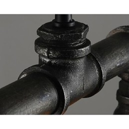 Tradicional Clássico Vintage Lanterna Country Retro Mini Estilo Pintura Metal Pingente Luz Jantar