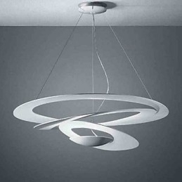 Luminária pendente de metal contemporânea moderna