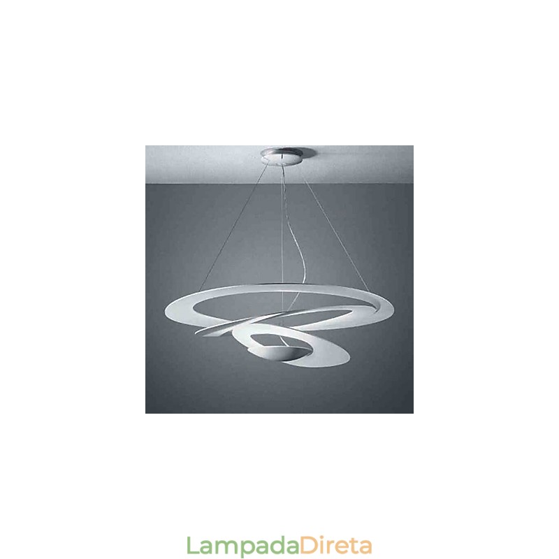 Luminária pendente de metal contemporânea moderna