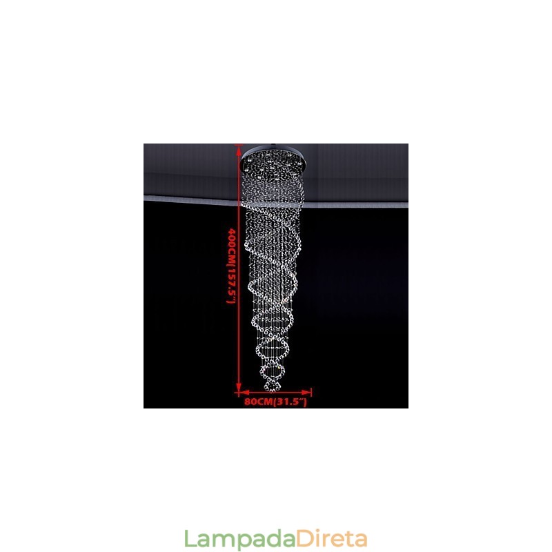 Luminárias pendentes de cristal de teto 13 luzes modernas canpoy prateado transparente luminárias de cristal K9