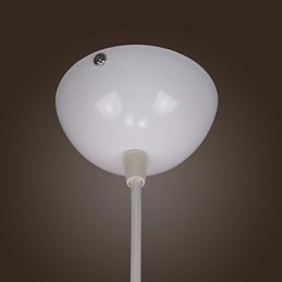 Luminária pendente de metal com pintura retrô country contemporânea moderna