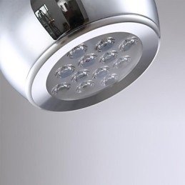 Luminária pendente de metal galvanizada globo contemporânea moderna