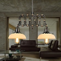 Luminárias pendentes elásticas vintage, luminárias de suspensão para balcão, luminárias industriais para café, iluminação