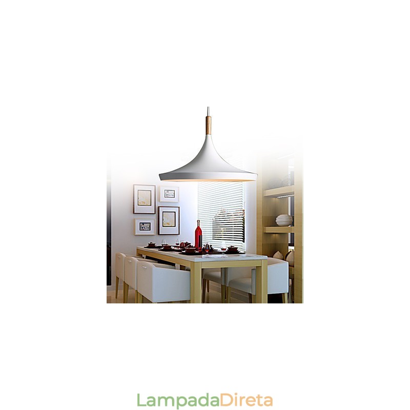 Lustre Mini Estilo Moderno Contemporâneo Metal