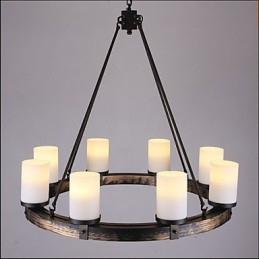 Lustre de madeira antigo vintage