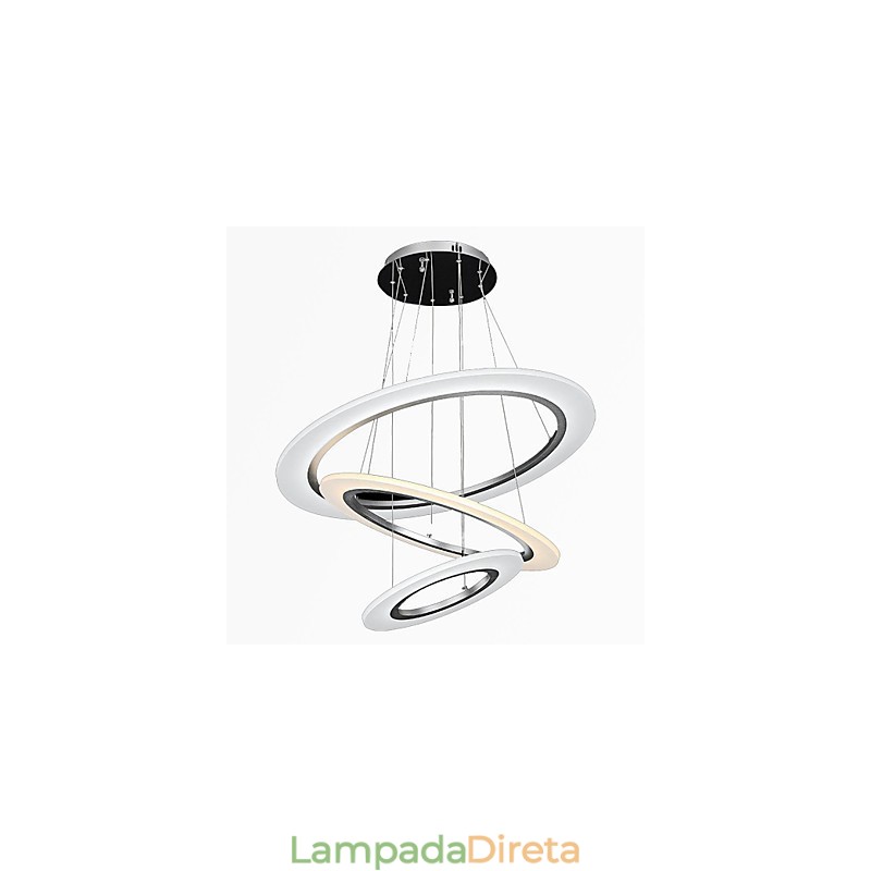 Lustre de acrílico com pingente de luz, iluminação de teto com forma faça você mesmo