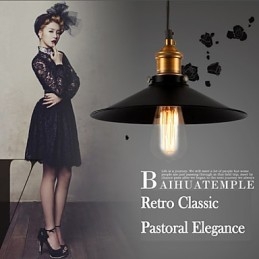 Estilo europeu retro clássico pingente luz arte droplight dar diâmetro da lâmpada 30 cm