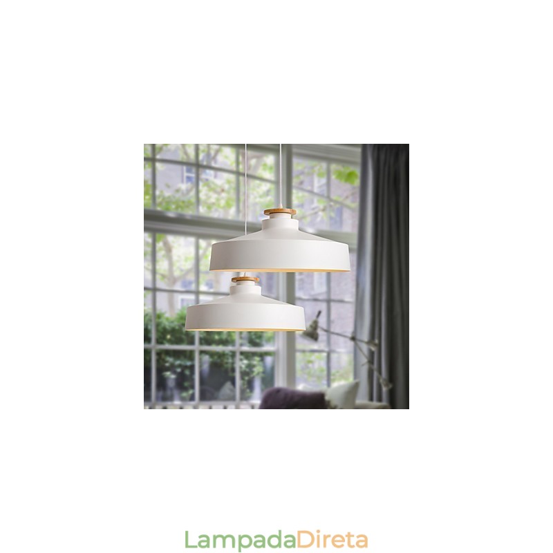 Luminárias pendentes modernas contemporâneas de metal