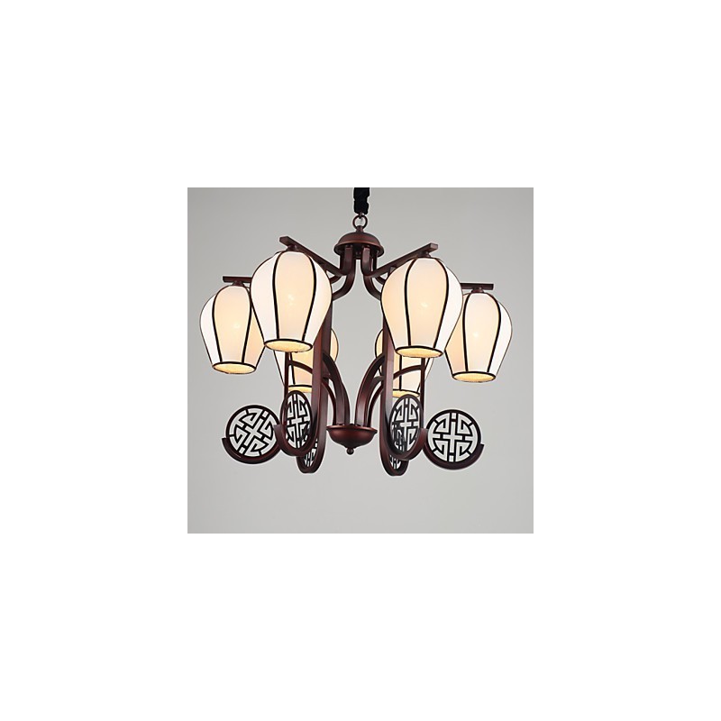 Lustre de metal galvanizado estilo vintage rústico Lodge Mini
