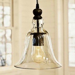 Tradicional clássico vintage tigela mini estilo galvanizado pingente luz