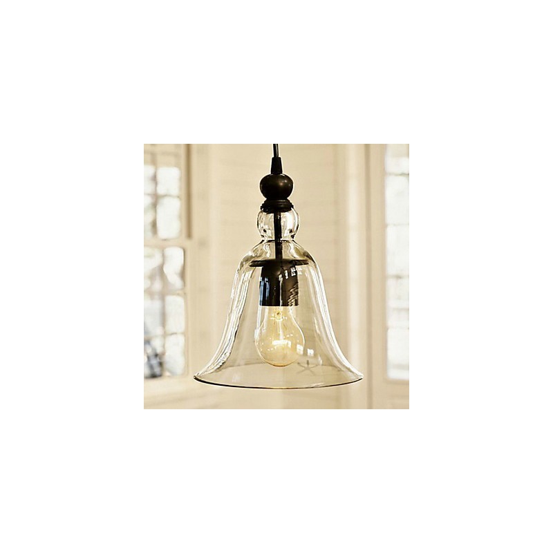 Tradicional clássico vintage tigela mini estilo galvanizado pingente luz