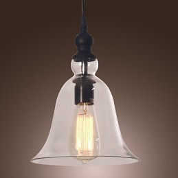 Tradicional clássico vintage tigela mini estilo galvanizado pingente luz