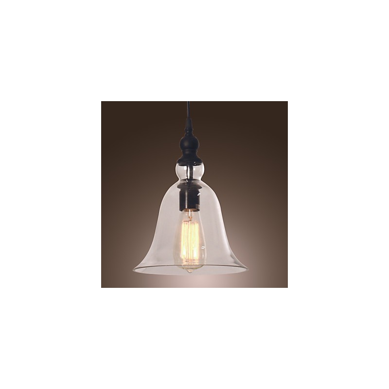 Tradicional clássico vintage tigela mini estilo galvanizado pingente luz
