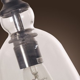 Tradicional clássico vintage tigela mini estilo galvanizado pingente luz