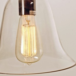 Tradicional clássico vintage tigela mini estilo galvanizado pingente luz