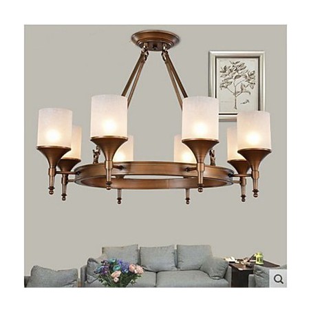 Lustre Pastoral Retro de Ferro Forjado Lustre Pastoral Retro de Ferro Forjado
