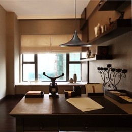 Luminária pendente moderna, contemporânea, retrô, estilo mini, pintura