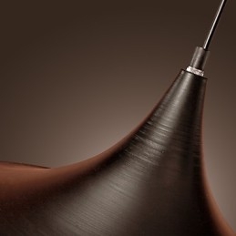 Luminária pendente moderna, contemporânea, retrô, estilo mini, pintura