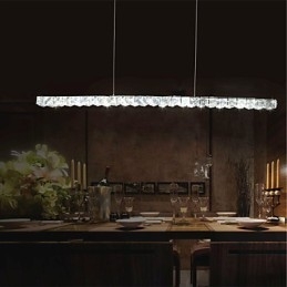 Luminárias pendentes Cristal Moderno Contemporâneo Metal