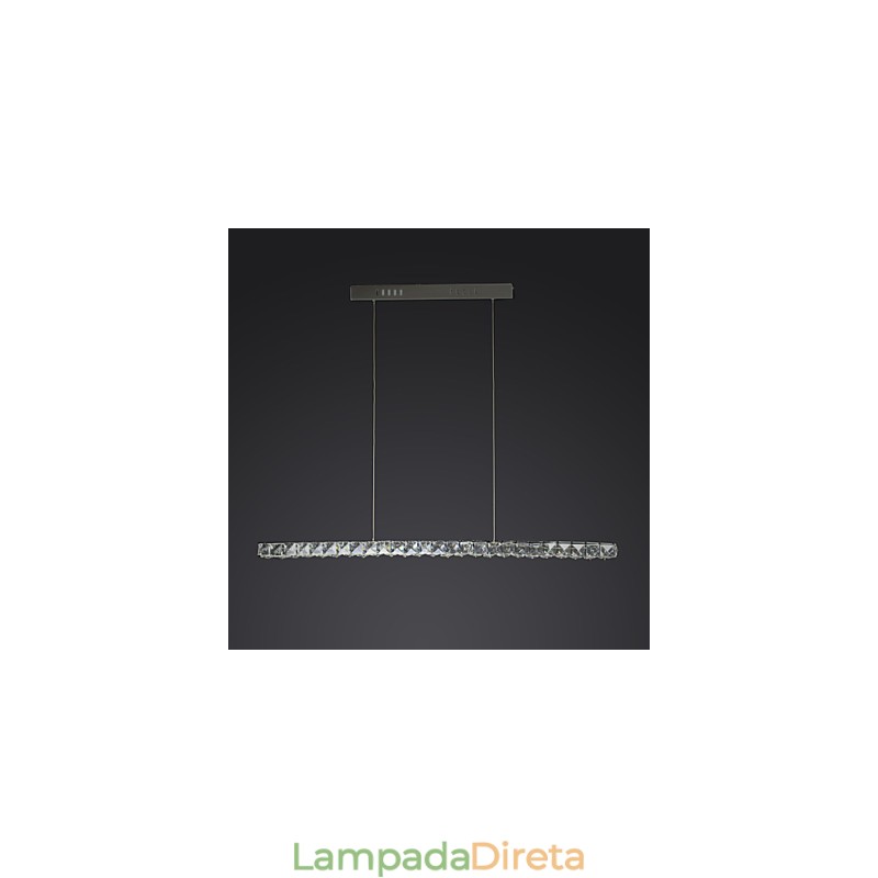 Luminárias pendentes Cristal Moderno Contemporâneo Metal