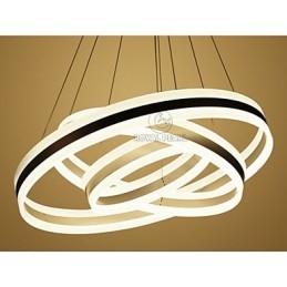 Lustre Moderno Luminária Pendente Cristal 120W