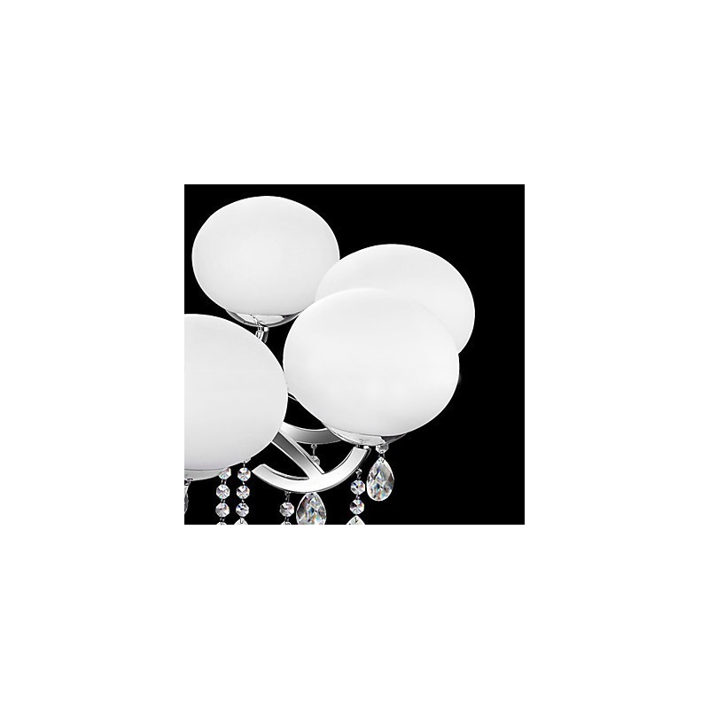 Lustre de Cristal Luxo Moderno Living 9 Luzes