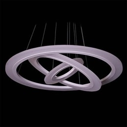 Luminária pendente acrílica moderna contemporânea de 75 watts