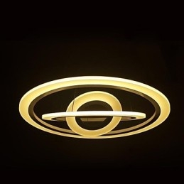 Luminária pendente acrílica moderna contemporânea de 75 watts