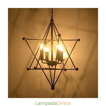 Retro Classic Metal Ceiling Lights Simples Luminárias Pendentes Café Luminária Pendente