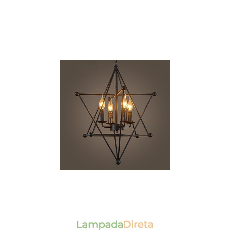 Retro Classic Metal Ceiling Lights Simples Luminárias Pendentes Café Luminária Pendente