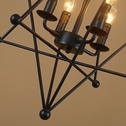 Retro Classic Metal Ceiling Lights Simples Luminárias Pendentes Café Luminária Pendente