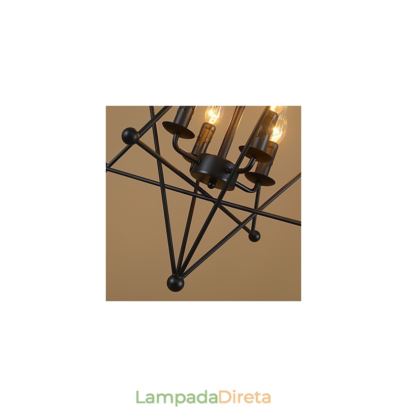 Retro Classic Metal Ceiling Lights Simples Luminárias Pendentes Café Luminária Pendente