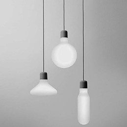 Luminárias pendentes modernas contemporâneas de metal