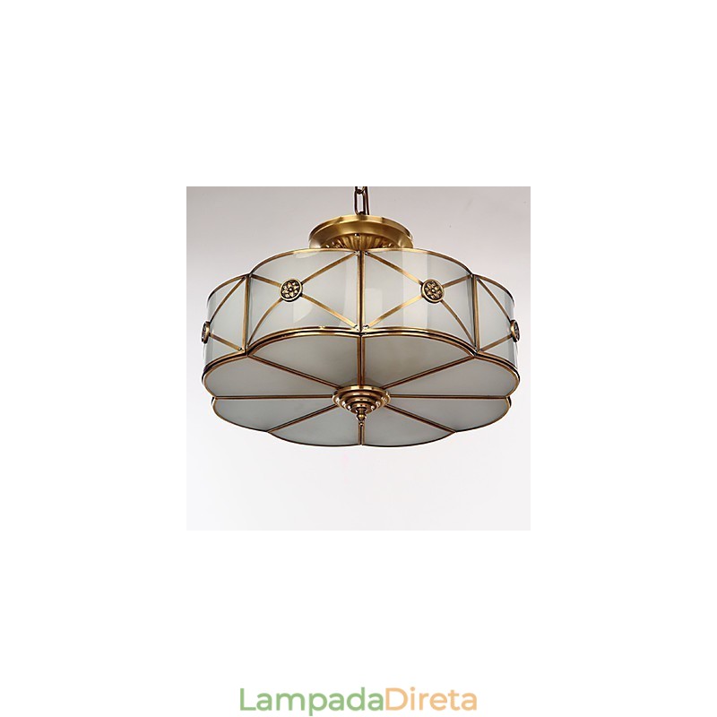 Luminárias pendentes modernas contemporâneas de metal