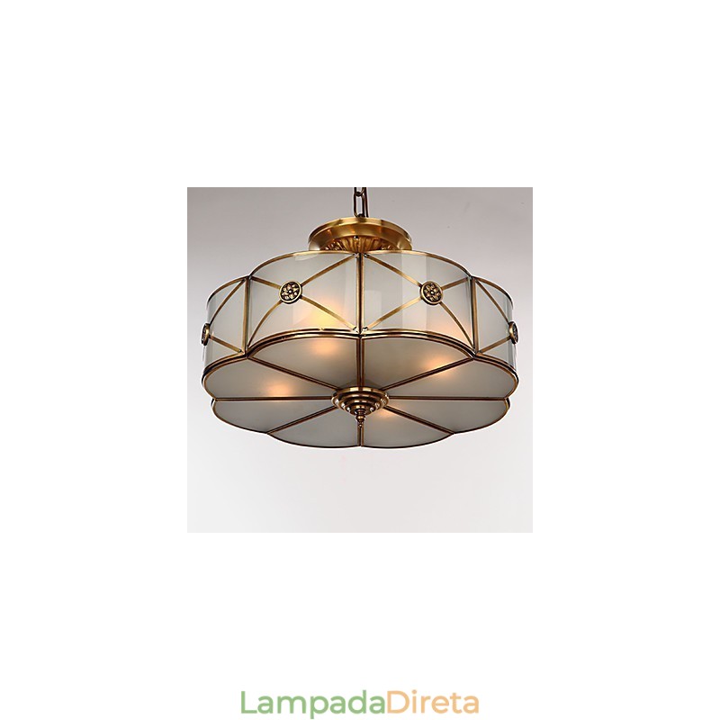 Luminárias pendentes modernas contemporâneas de metal