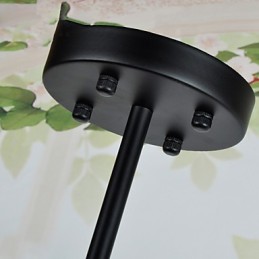 Luminárias pendentes estilo mini retrô garagem metal