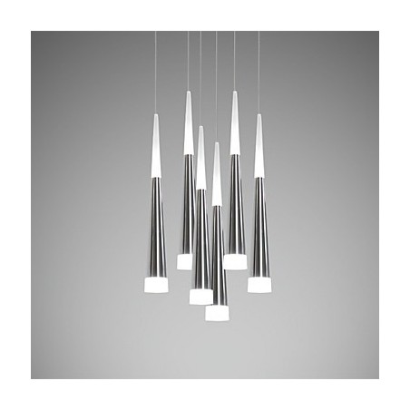 Luminárias pendentes modernas contemporâneas de metal Luminárias pendentes modernas contemporâneas de metal