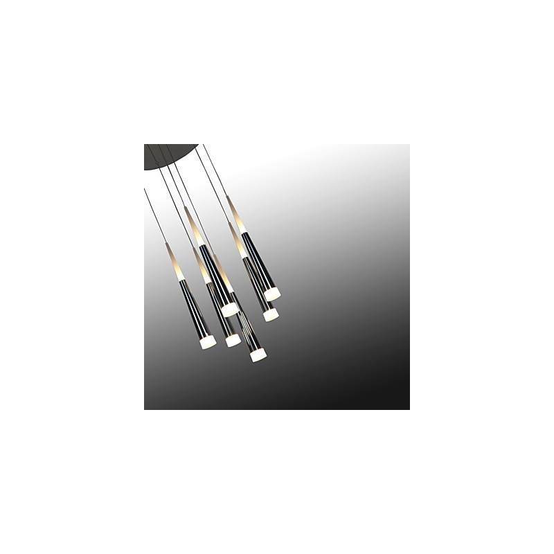 Luminárias pendentes modernas contemporâneas de metal