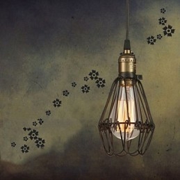 Luminárias pendentes estilo country americano vintage restaurando métodos antigos ferro forjado pequena gaiola droplight