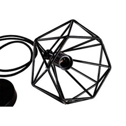 Estilo Mini Retro Pintura Metal Pendente Luz Garagem