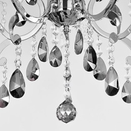 Lustre cromado clássico tradicional
