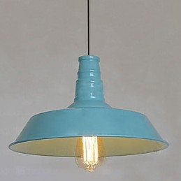 Pintura Vintage Metal Pendente Luz Garagem
