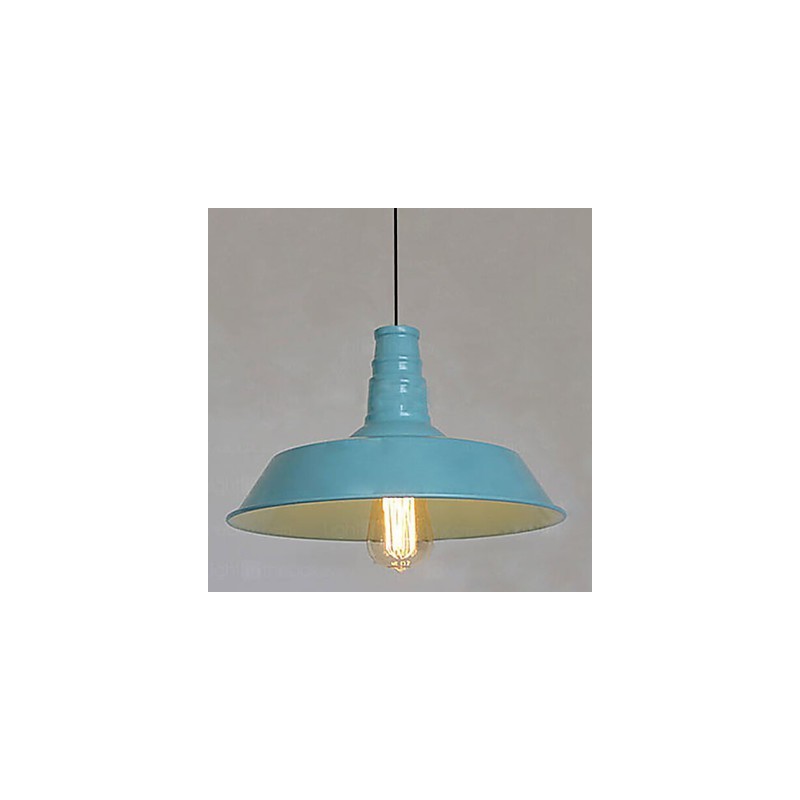 Pintura Vintage Metal Pendente Luz Garagem